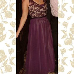 Plum Formal Dress